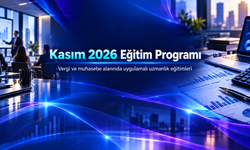 Kasım 2026 Eğitim Programı