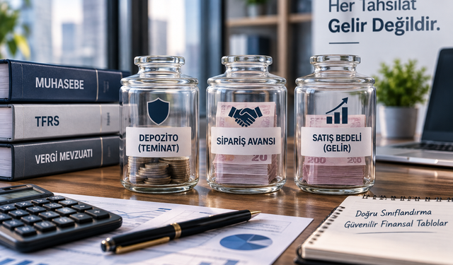 Müşteriden Alınan Depozito Gelir midir? Avans, Teminat ve Satış Bedelinin Muhasebesi