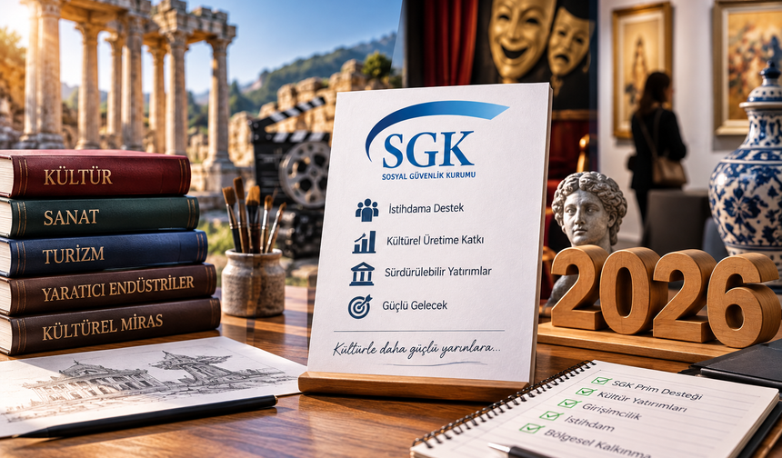 Kültür Yatırımları ve Girişimlerinde SGK Prim Desteği 2026