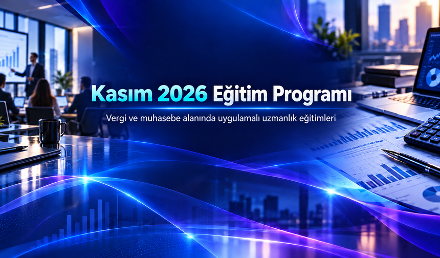 Kasım 2026 Eğitim Programı