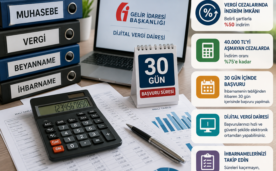 Vergi Cezalarında İndirim 2026: Yüzde 75’e Varan İndirim İmkânı