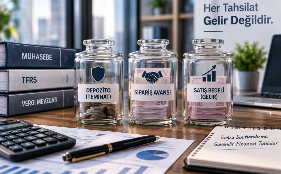 Müşteriden Alınan Depozito Gelir midir? Avans, Teminat ve Satış Bedelinin Muhasebesi